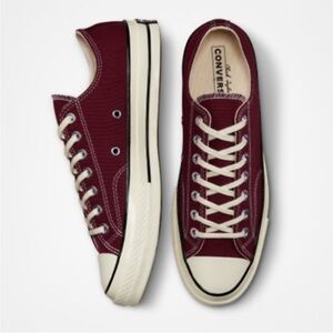 Converse Women's Burgundy Sneakers